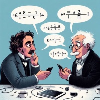 AI HUMOR: A Conversation Between Euler And Erdos