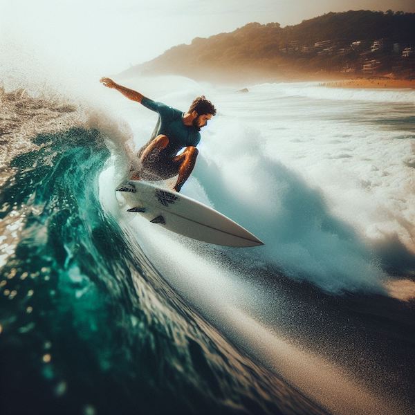 Surfing Puerto Escondido, Mexico. Bing
