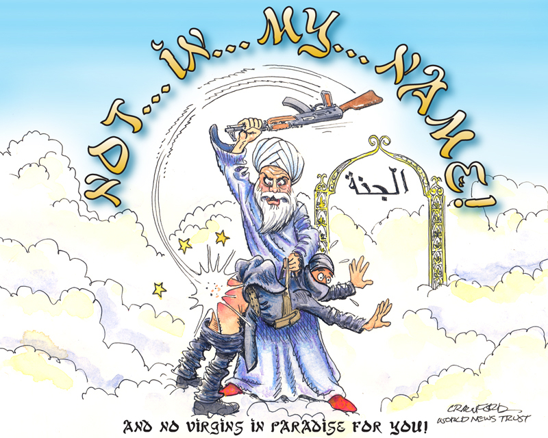 "Je suis Charlie." Editorial cartoon by Gregory Crawford. © World News Trust 2014